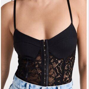 NWT Free People | Lace Night Rhythm Bodysuit